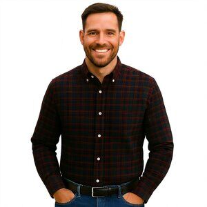 Cremieux Men's XL Multi Color Button Down Long Sleeve Shirt